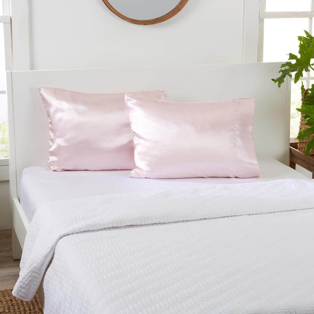 Pink King 2 Pack Soft Satin Silk Pillowcase price history on PriceWatchPro