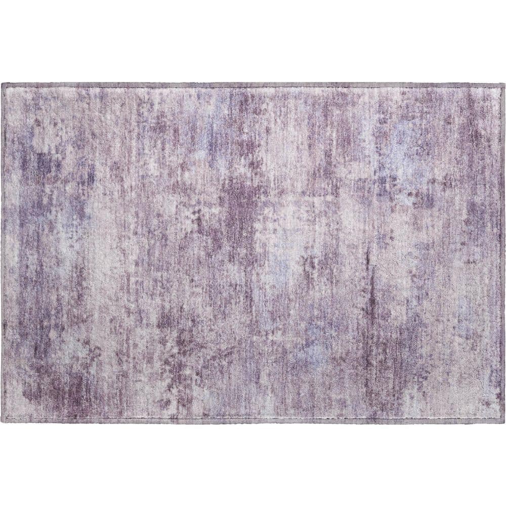 紫音 デアララバーマット×2 Addison Rugs Mayfield Premium Machine Washable Abstract AMF2370