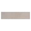 Jeffrey Court Taza Grey 2.5 in. x 9.75 in. Glossy Textured Ceramic Wall ...