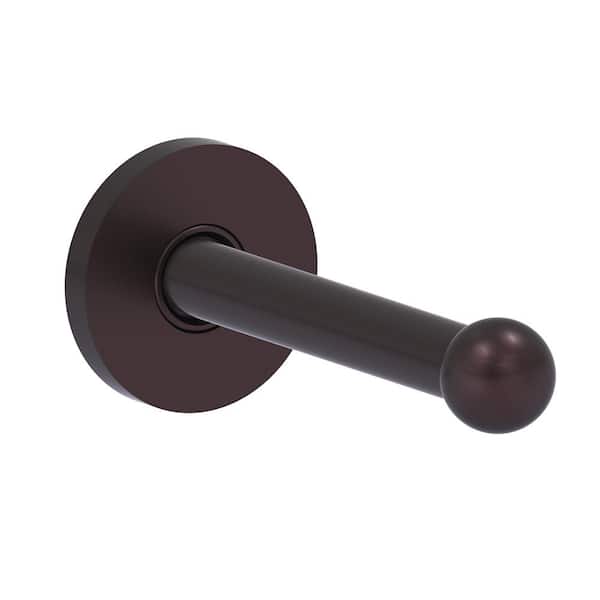 Allied Brass Traditional Retractable 2 in. H Brass 15 lb. Load Capacity Wall Hook in Antique Bronze