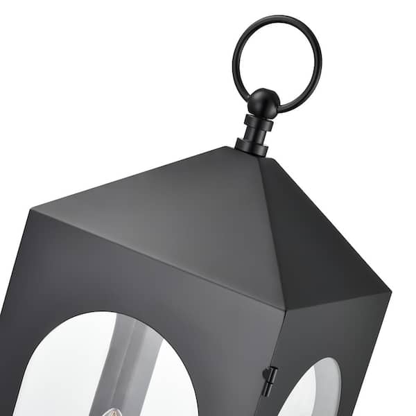 Millennium Lighting Bratton 2-Light 1-Light Black Steel Line