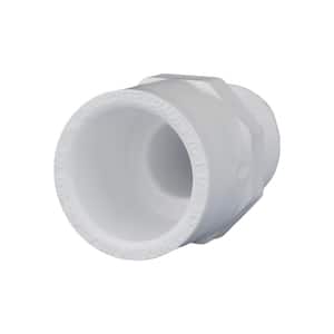 1-1/2 in. PVC Schedule 40 MPT x S Male Adapter