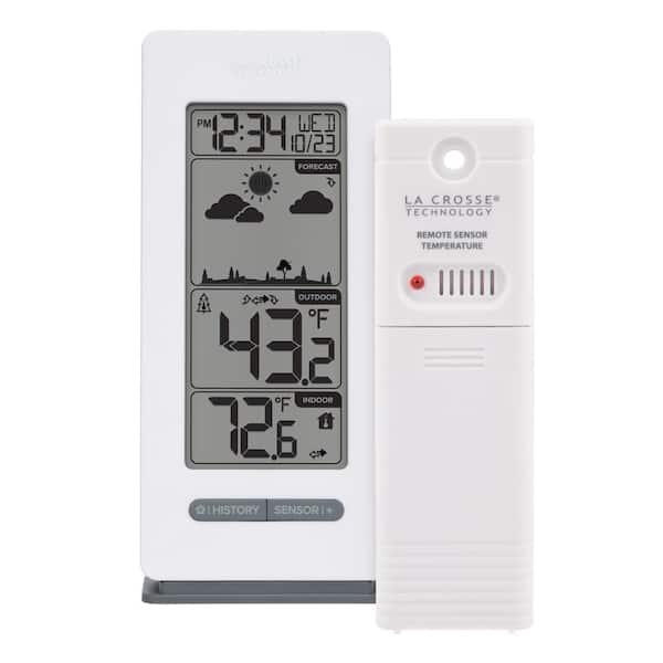 La Crosse Technology Battery Operated Digital Monochromatic Digital Forecast Station