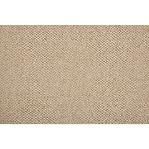 Hampton - Wheat - Brown 13.2 ft. 32 oz. Wool Loop Installed Carpet