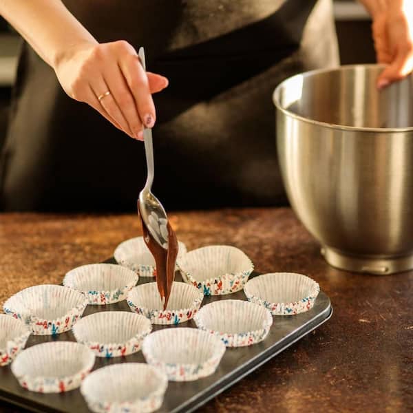 Numhew 2-Pack 9 in. Stainless Steel Chef Kunz Spoon for Solid