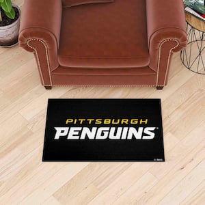 Pittsburgh Penguins Starter Mat Accent Rug - 19in. x 30in.