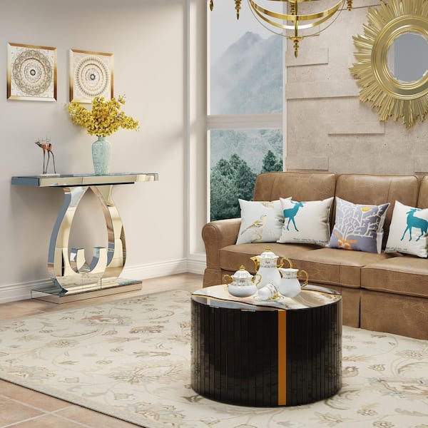 Mirrored - Console Tables - The Home Depot