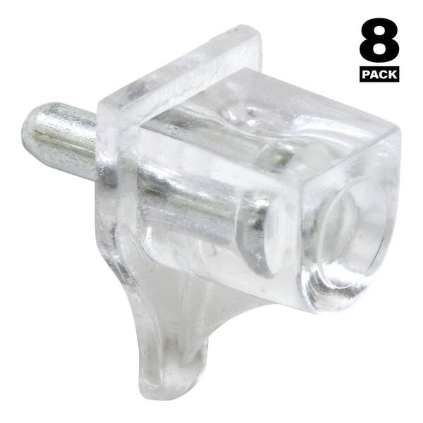 Cyclingcolors 4 X Glass Shelf Support 5 Mm Silicone Rubber Bracket Shelf Support Shelf Pins