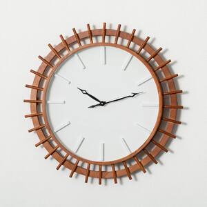 25.5 in. Modern Wooden Wall Clock