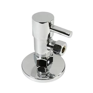 BrassCraft Angle Stop Stuffing Box 1/2 in. Comp x 3/8 in. Comp CP