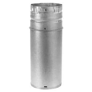 PelletVent 3 in. - 10 in. x 12 in. Adjustable Double-Wall Chimney Stove Pipe