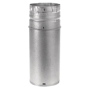 PelletVent for Multi-Fuel 4in. Diameter X 12in. Adjustable Pipe Length