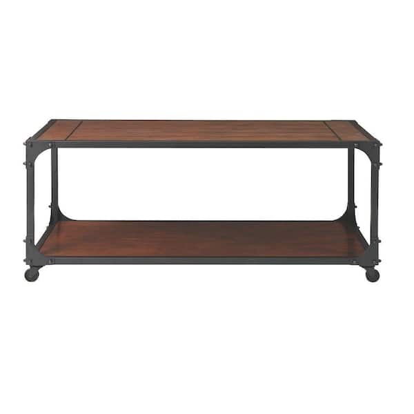 Home Decorators Collection Industrial Empire Black Coffee Table