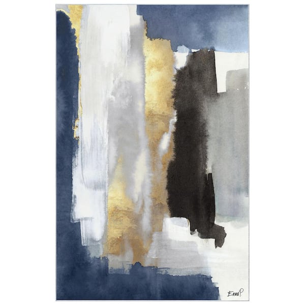 Multi-Colored 5 ft. x 8 ft. Nikka Washable Abstract Art Area Rug