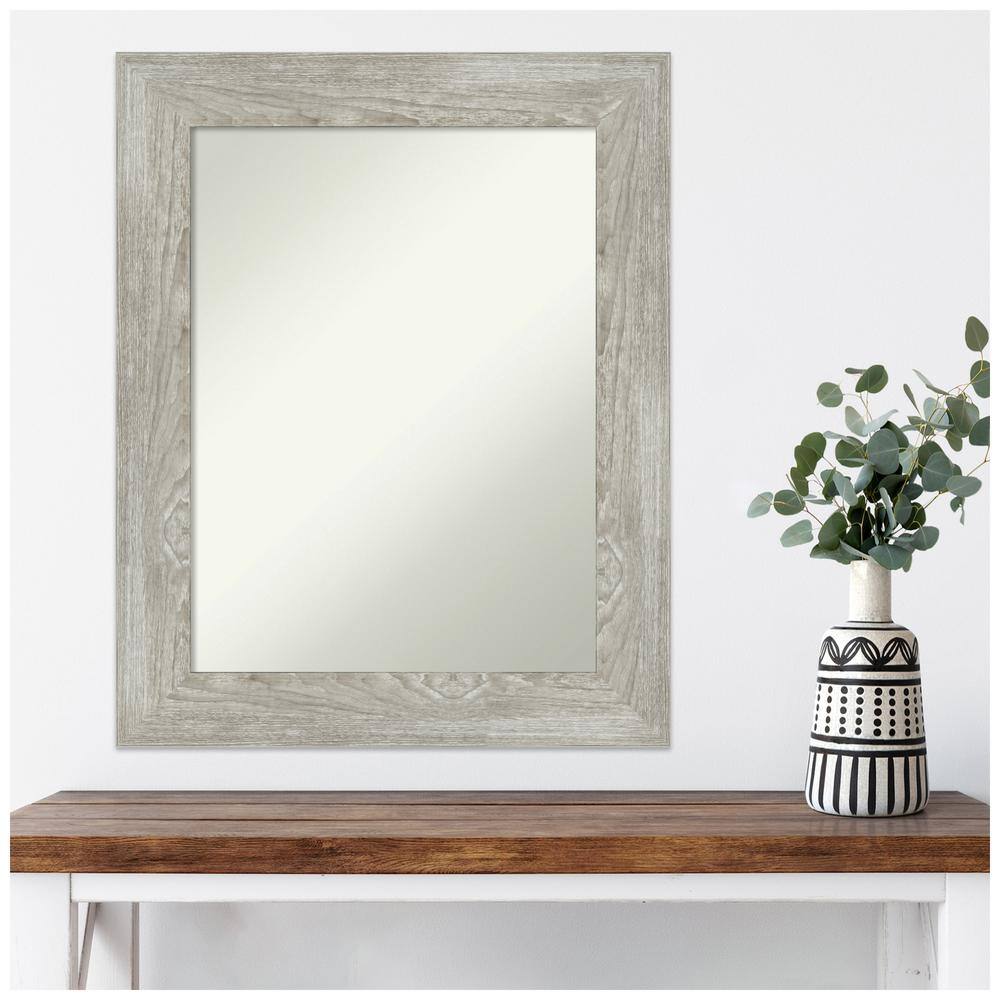 Dove Greywash Medium Rectangular Decorative Wall Mirror