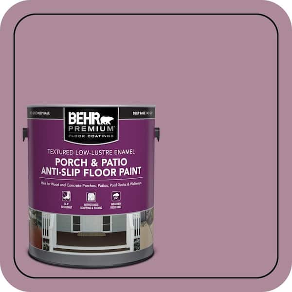 1 gal. #S120-5 Reserve Textured Low-Lustre Enamel Interior/Exterior Porch and Patio Anti-Slip Floor Paint