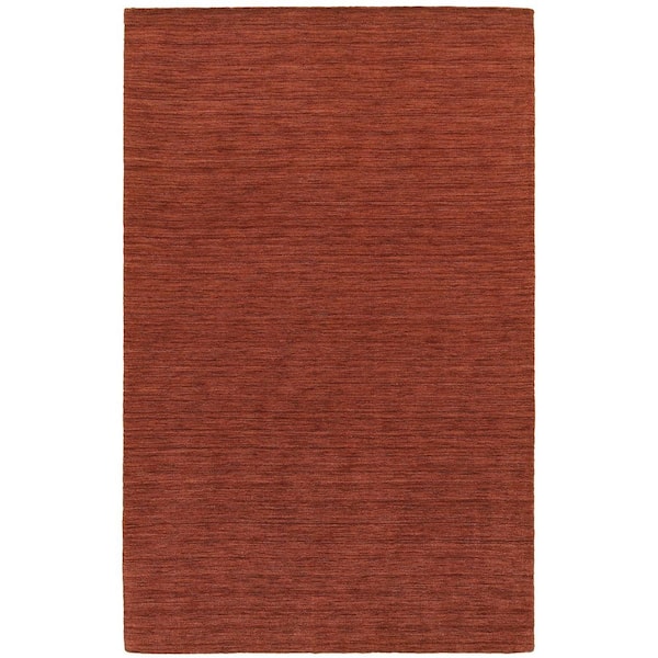 5 ft. x 8 ft. Gold Solid Color Washable Area Rug