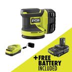 ONE+ 18V Cordless 5 in. Random Orbit Sander Kit with 4.0 Ah Battery and Charger with FREE 2.0 Ah Battery