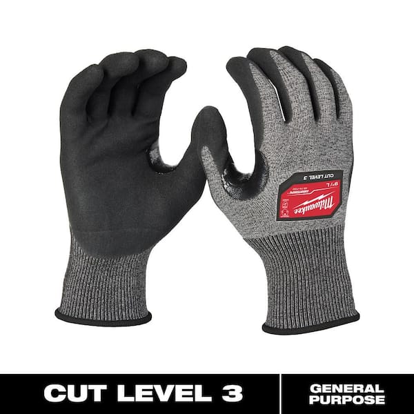 Milwaukee X-Large High Dexterity Cut 4 Resistant Nitrile Dipped