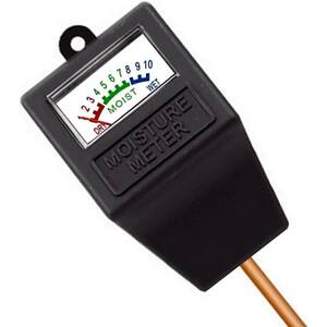 Soil Moisture Meter, Plant Moisture Meter Sensor for Potted Plants, Garden, Farm, Lawn (No Batteries Required) in Black