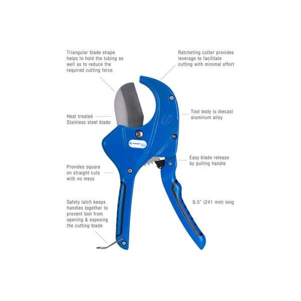 Durable for PVC Cutting Hose Cutter Stainless Steel Blade Aluminum Alloy Tube Cutter Durable for PVC Cutting Hose Cutter Stainless Steel Blade Aluminum Alloy Tube Cutter