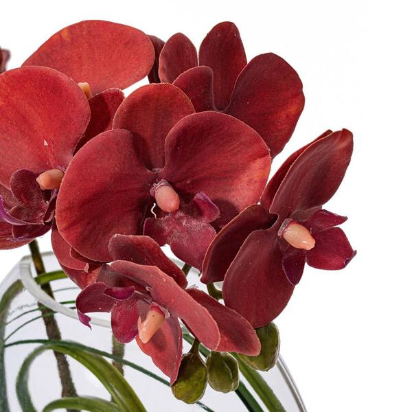 Vickerman 9 .8 in. Purple Artificial Butterfly Orchid Floral