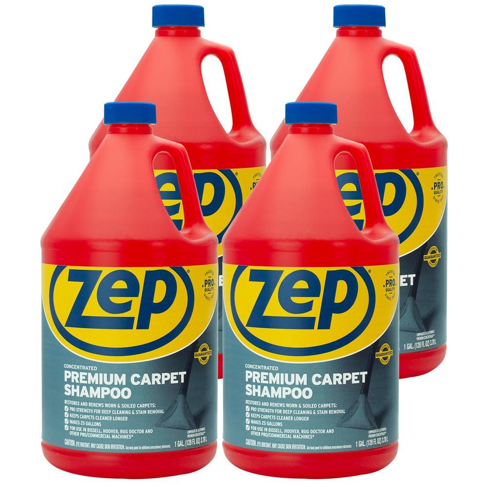 Zep 1 Gal Premium Carpet Shampoo 4 Pack Zupxc128 The