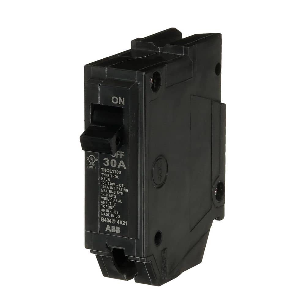 30 Amp 1 in. Single-Pole Circuit Breaker (THQL1130A)