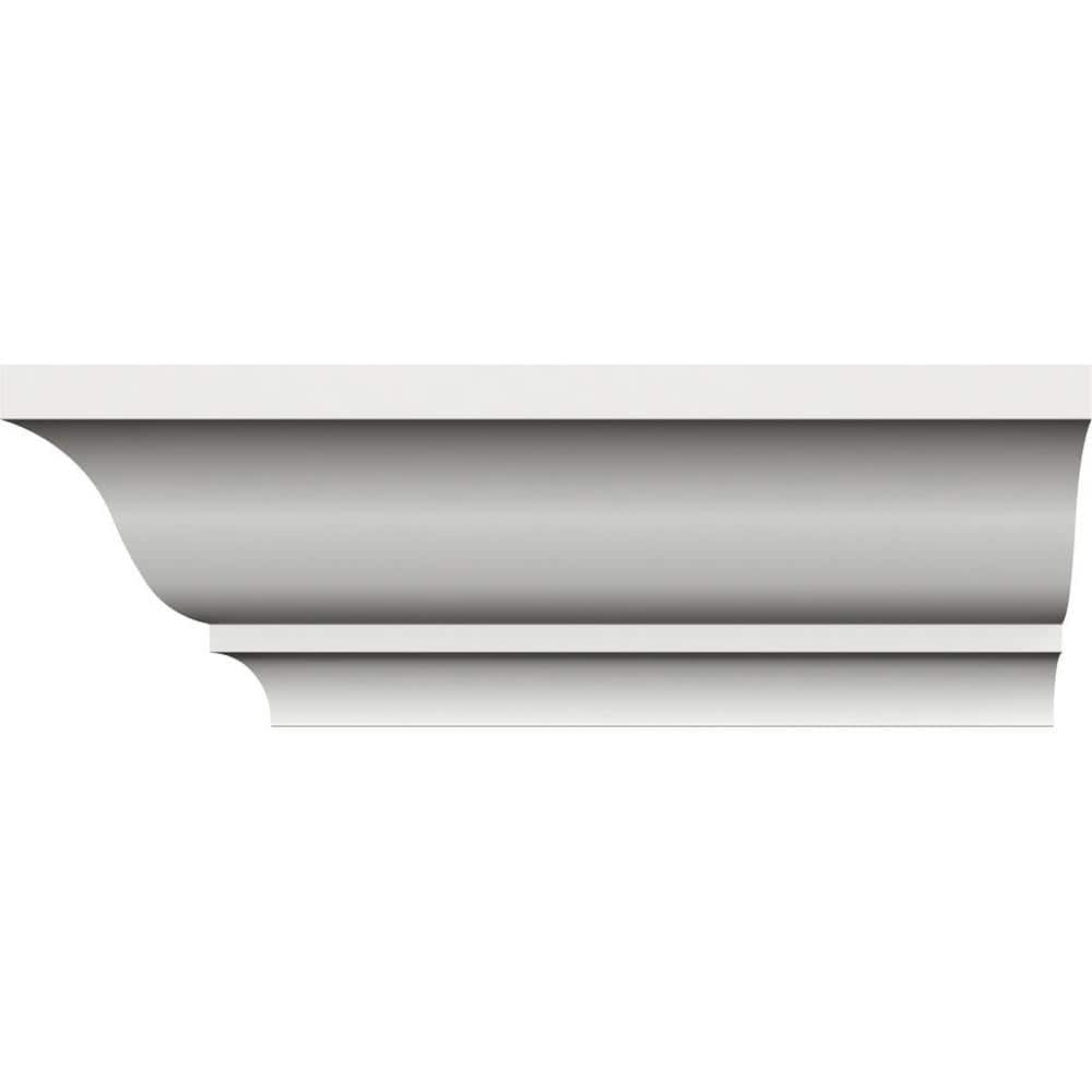 96-inch Unfinished PVC Crown Moulding for Floor