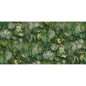 Botanical Green Wallpaper Sample