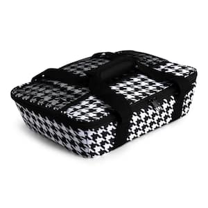 100 W Houndstooth Portable Oven Food Warming Casserole