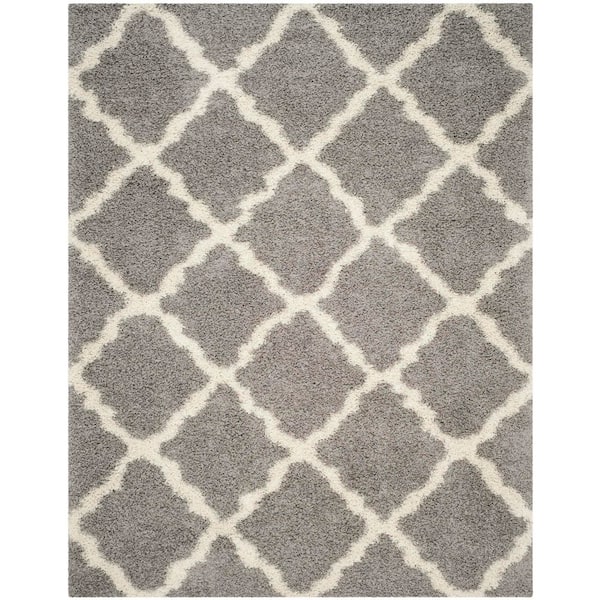 Townsend 11 ft. x 15 ft. Gray/Ivory Geometric Area Rug