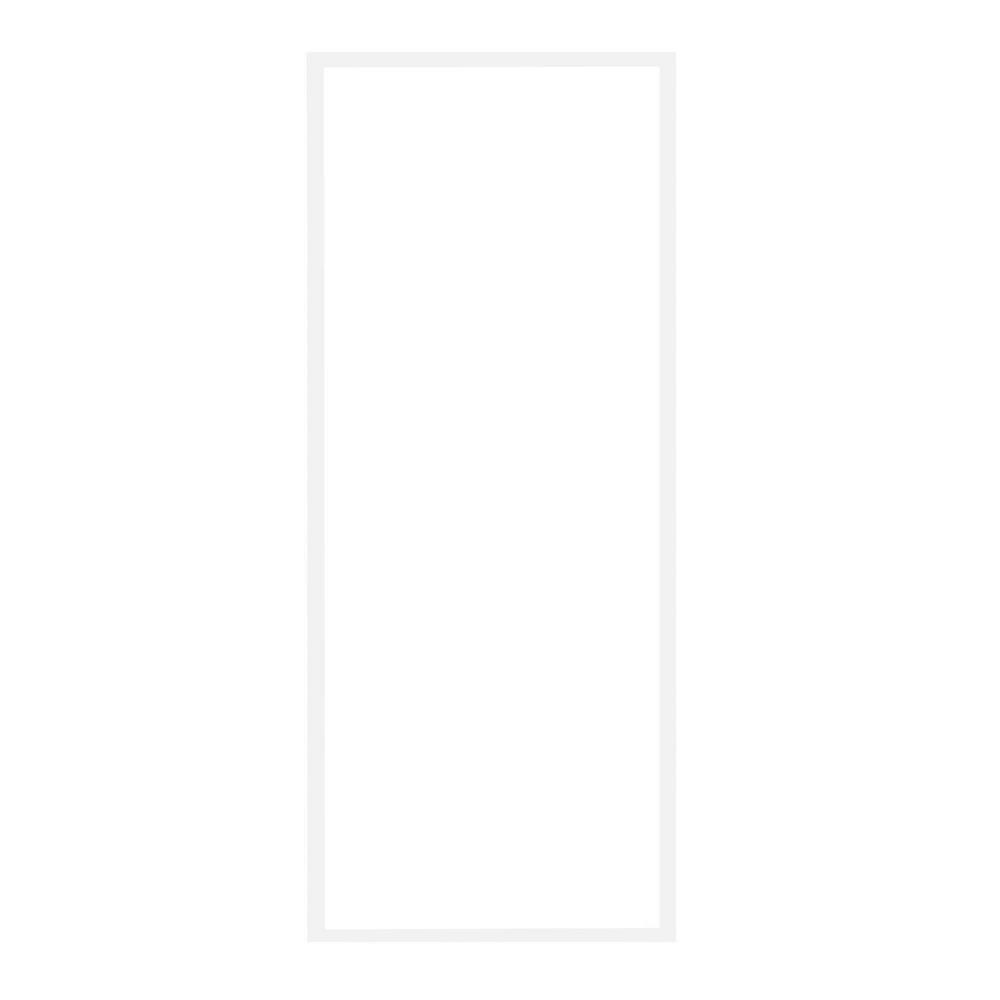 22 in. W x 65 in. H Rectangular Aluminum Framed Wall Mount or Floor Standin