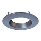 RL 5 in. and 6 in. Satin Nickel Recessed Lighting Retrofit Replaceable Trim Ring