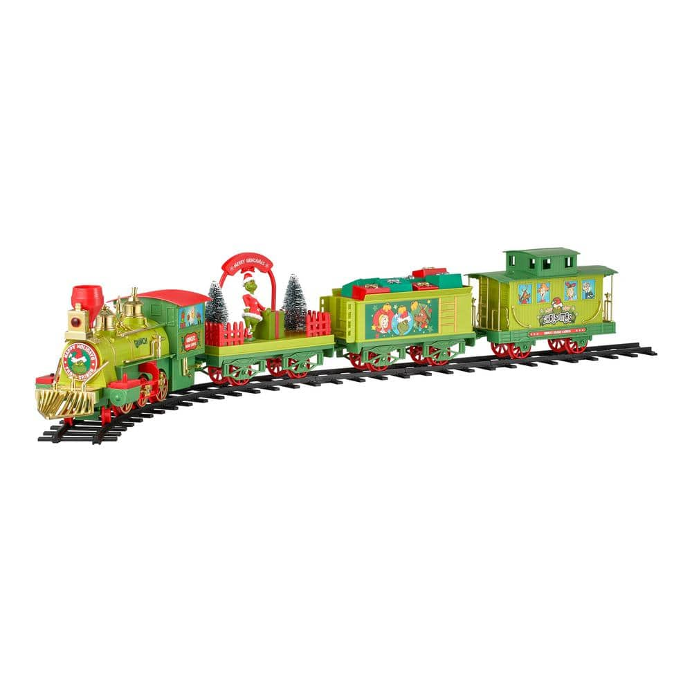 Christmas train set home depot on sale