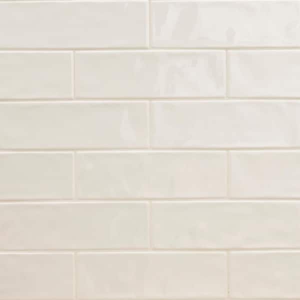 MSI Citylights Crema Glossy 4 in. x 12 in. Glossy Ceramic Subway Tile (9.69 sq. ft./Case)