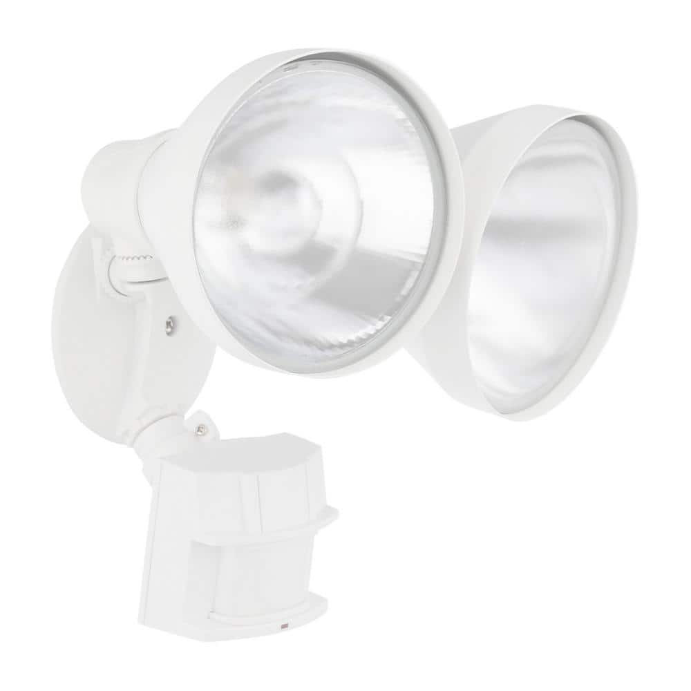 Defiant 110-Degree White Motion Activated Outdoor Flood Light DFI