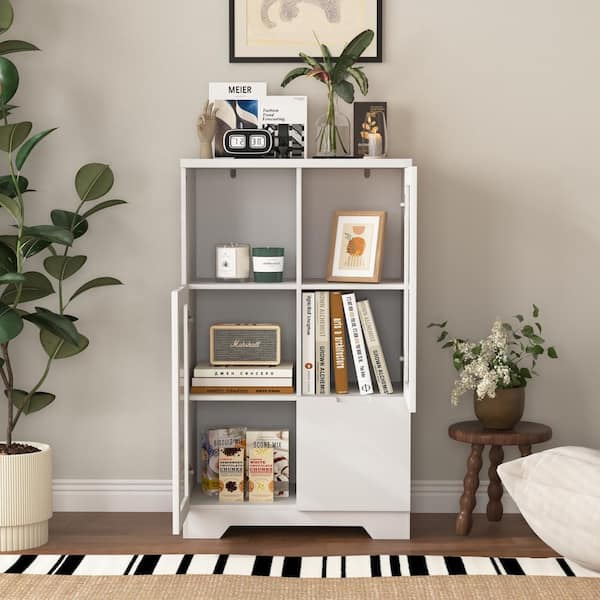 Tileon White Solid Bamboo Wood Oxford 