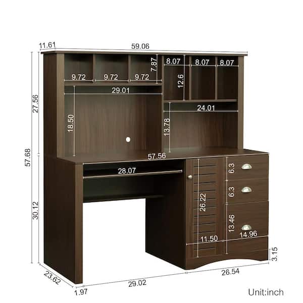 Maocao Hoom White 2-Drawer 31.5-in File Cabinet