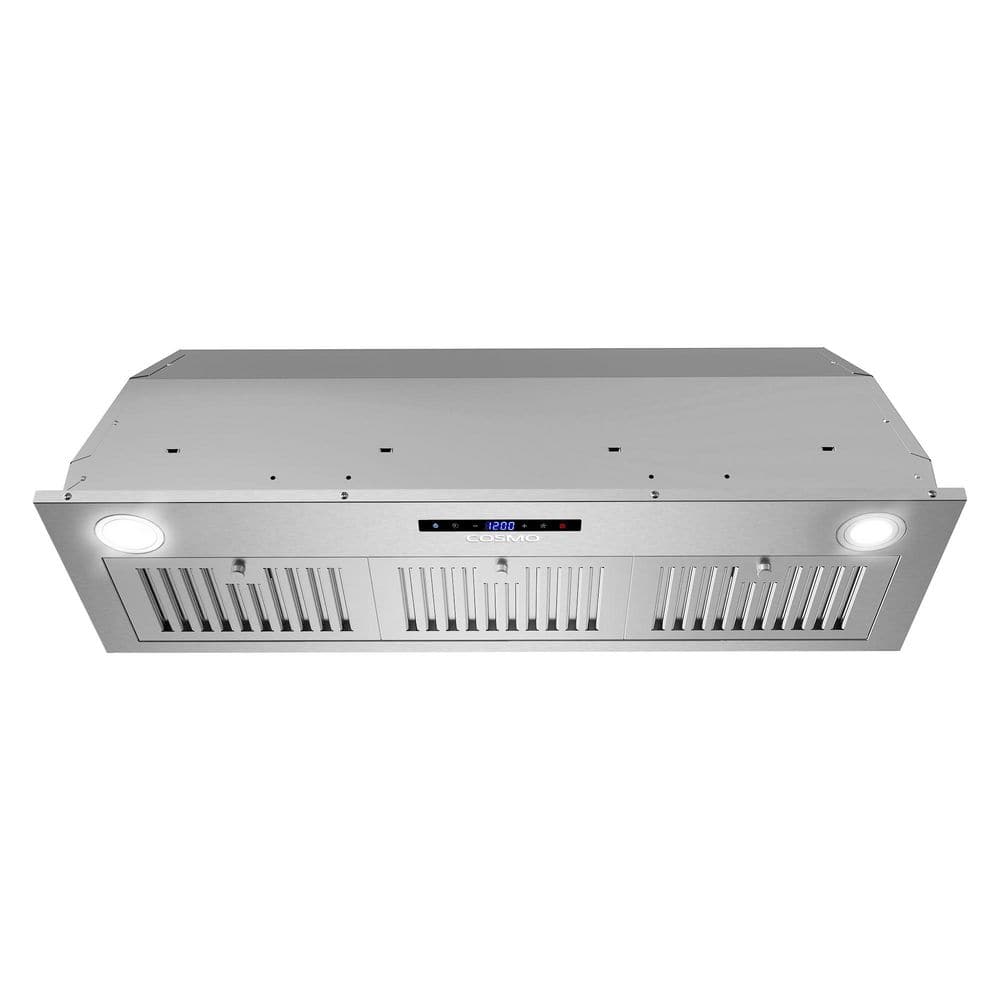 36 in. Lumin Collection 380 CFM Ducted Insert Range Hood, Touch Controls, LED Lights, Stainless Steel