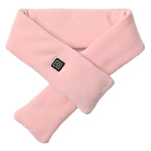 Multifunctional Cotton Electric Scarf USB Charging 3-Speed Temperature Control, Pink