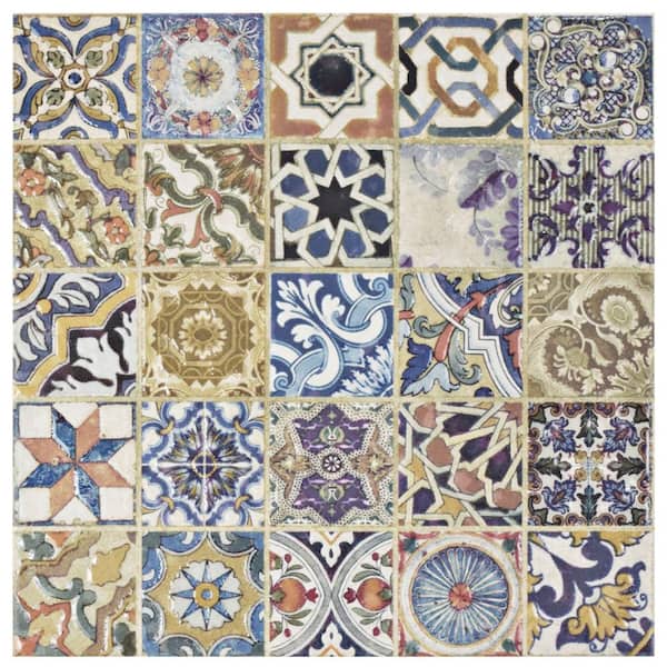 Merola Tile Avila Arenal Decor 12-1/2 in. x 12-1/2 in. Ceramic Floor and Wall Tile (1.11 sq. ft./Each)