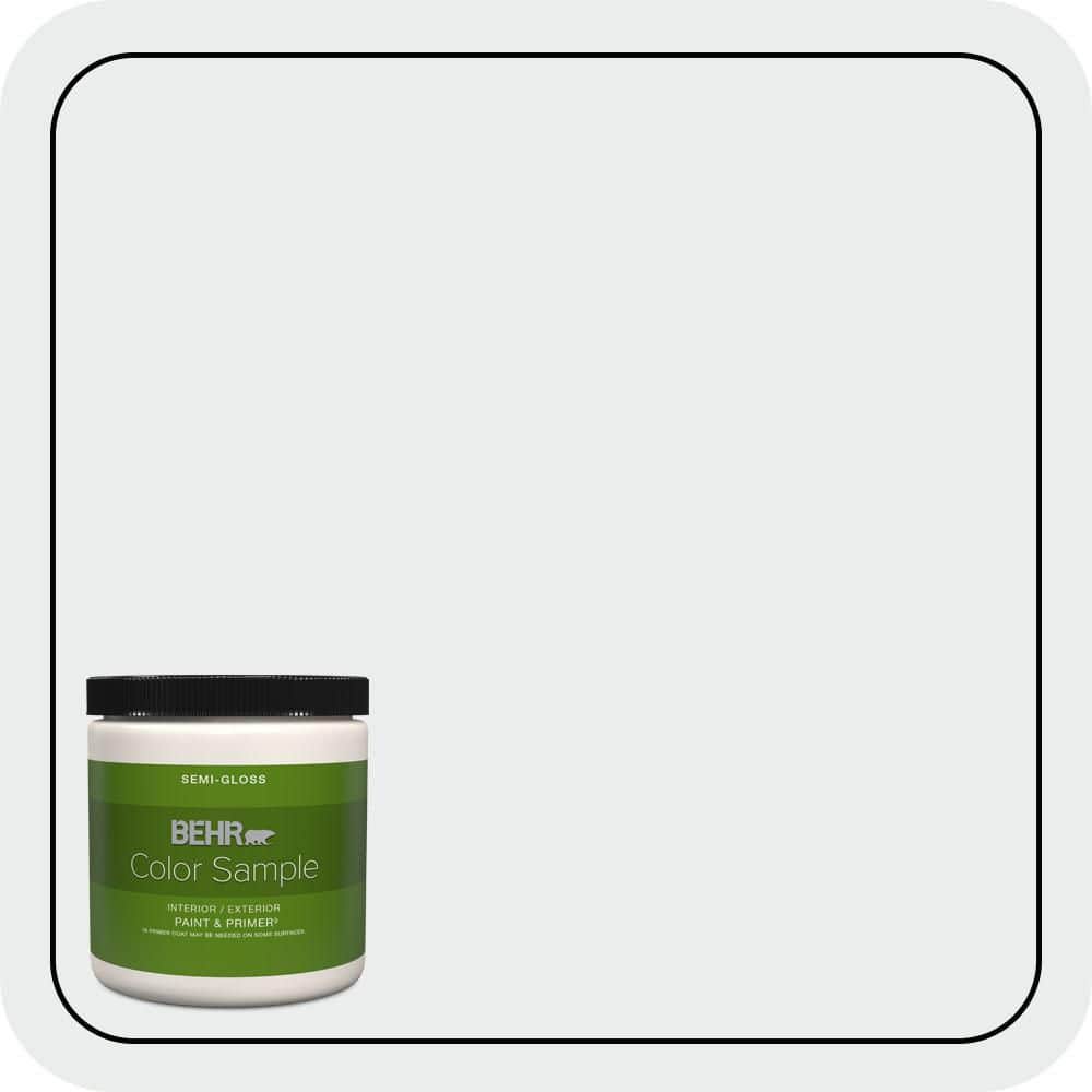 8 oz. #BWC-12 Vibrant White Semi-Gloss Interior/Exterior Paint & Primer Color Sample price history on PriceWatchPro