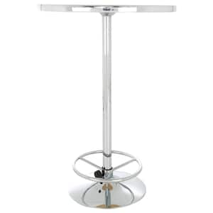 retro chrome pub table