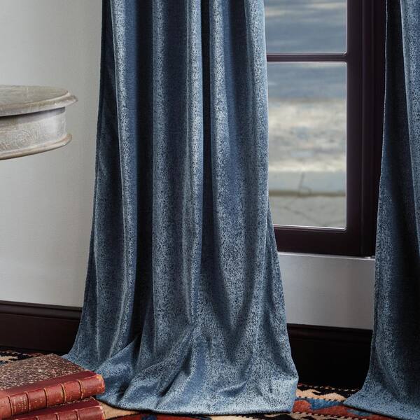 Martha Stewart Naples Chenille Navy 37 In W X 95 L Back Tab Light Filtering Curtain Panel Set Of 2 1y20180any Martha Stewart Naples Chenille Navy 37, Martha Stewart Curtains Jcpenney