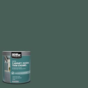 1 qt. #M440-7 Rainforest Satin Enamel Interior/Exterior Cabinet, Door & Trim Paint