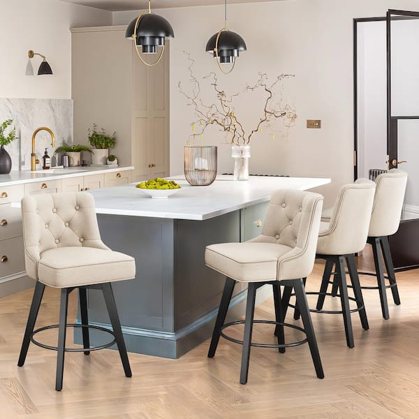 Fabric stools for online kitchen