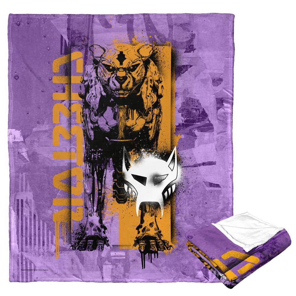 THE NORTHWEST GROUP Hasbro Transformers: Rise Of The Beasts Graffiti Cheetor Silk Touch Throw