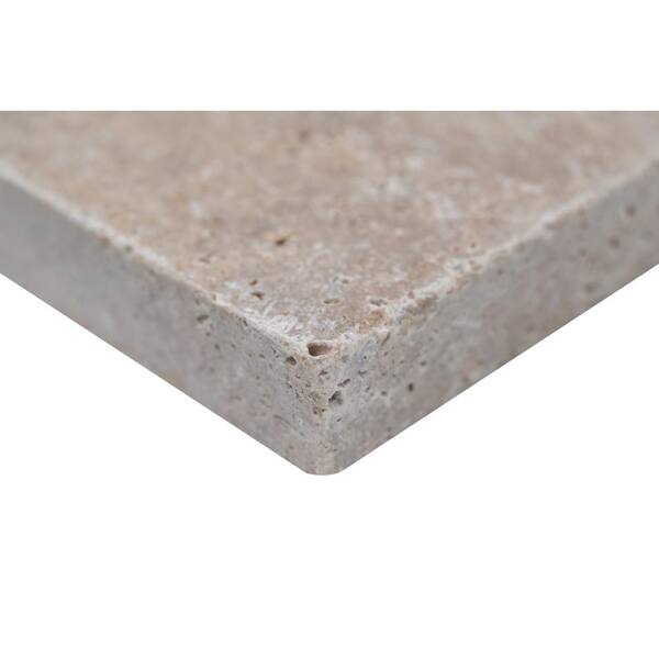 MSI Mediterranean Walnut 10 Piece Tumbled Travertine Paver Tile Kit (10 Kits / 160 sq. ft. / Pallet)