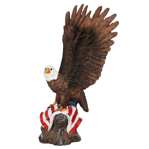 USA - 3'X5' EAGLE FLAG WITH FLAG/POW WINGS (USA PROUD) Indoor